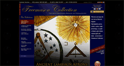 Desktop Screenshot of freemasoncollection.com